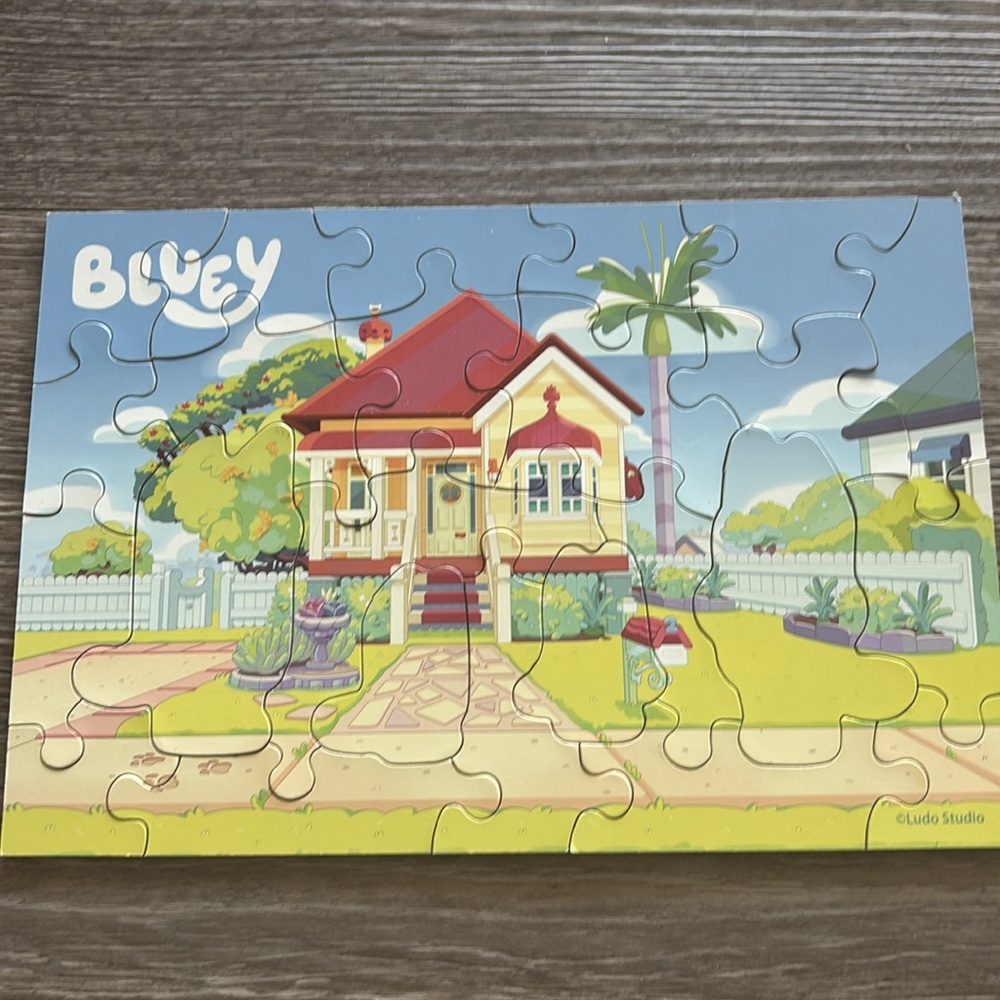4-Pack Bluey Wooden Puzzles - Picture 9 of 15